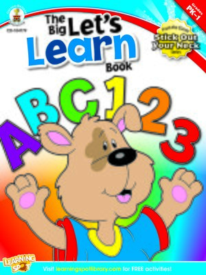 cover image of The Big Let's Learn Book, Grades PK - 1